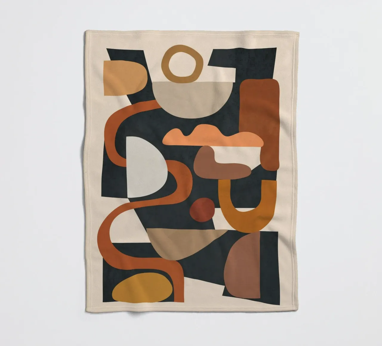 Modern Abstract Art 45 coperta in pile da cityart