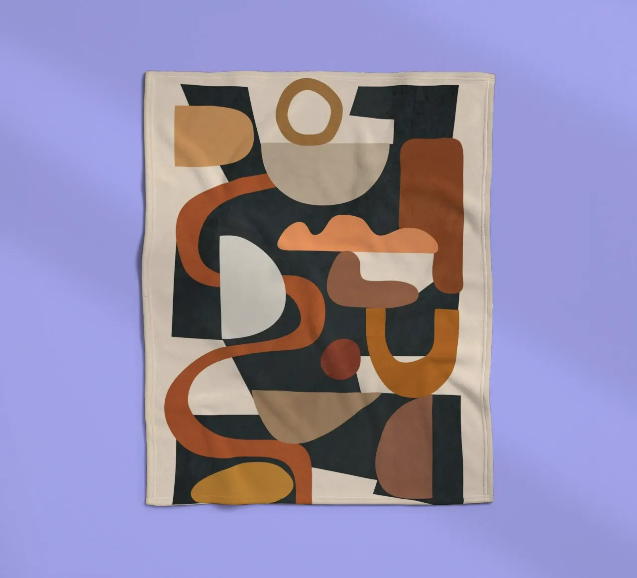 Modern Abstract Art 45 coperta in pile da cityart