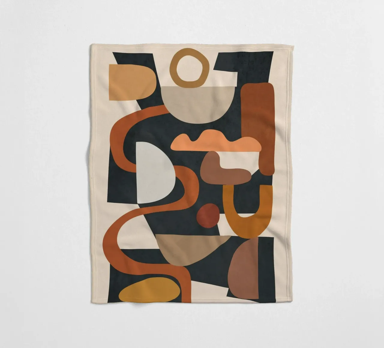 Modern Abstract Art 45 coperta in pile da cityart