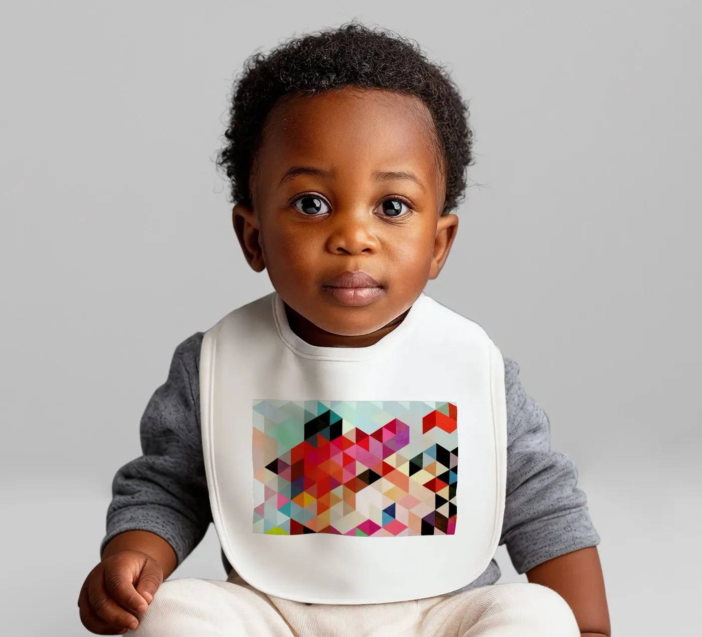 Heavy Words baby bib by Three Of The Possessed