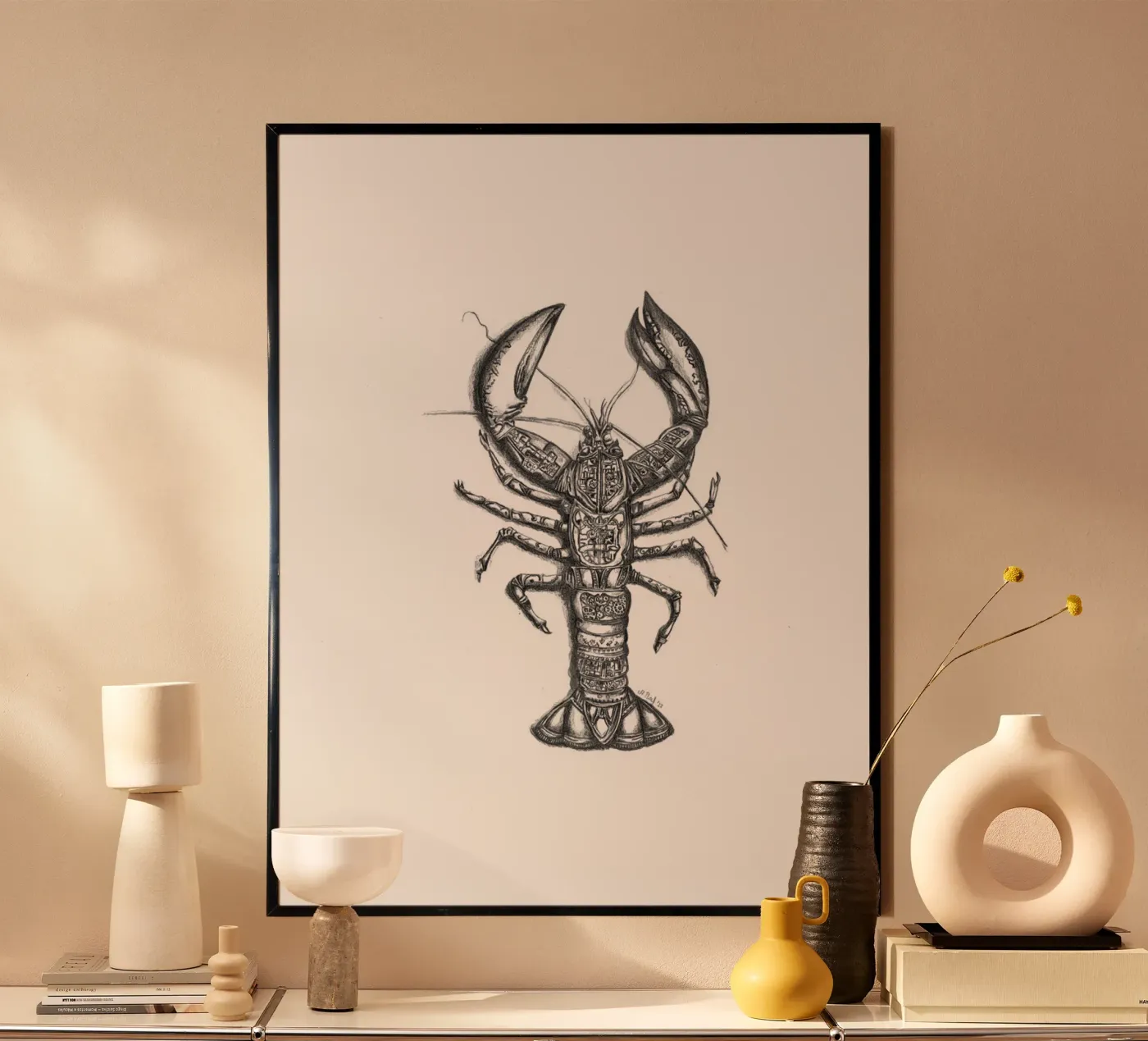 Lobster poster da picazzy