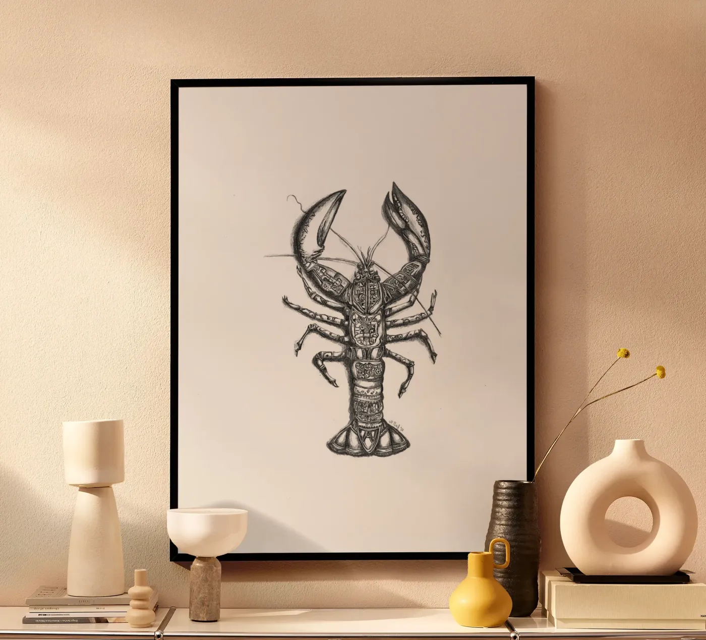 Lobster poster da picazzy
