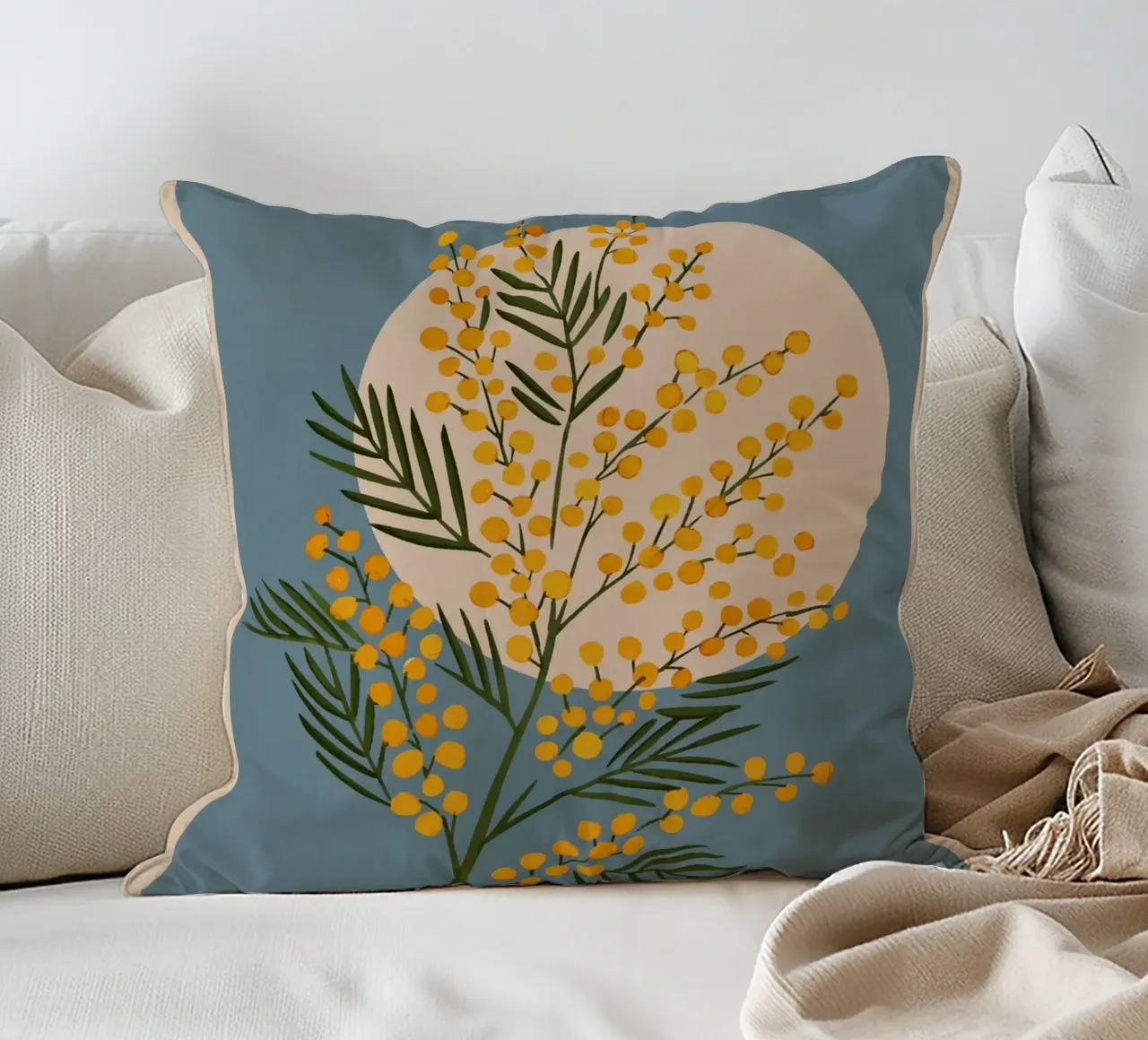 The Mimosa 2 cuscino da cityart