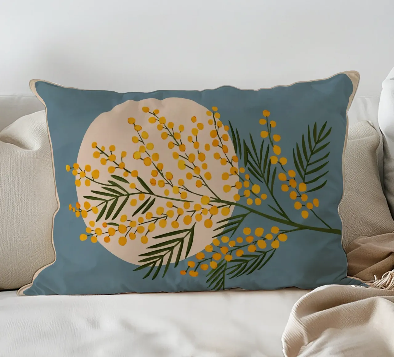 The Mimosa 2 cuscino da cityart