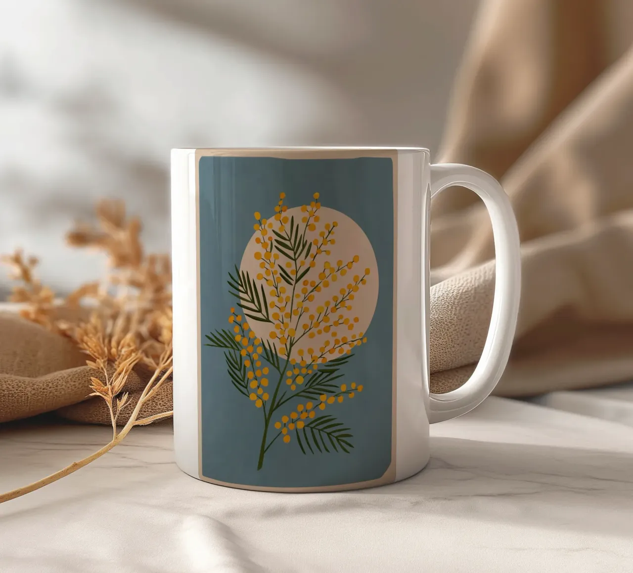 The Mimosa 2 tazza in ceramica da cityart