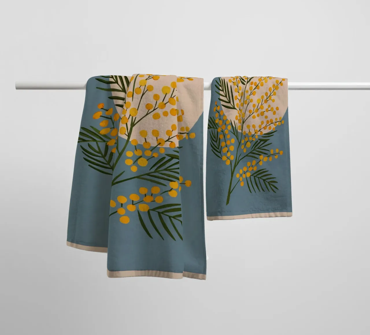 The Mimosa 2 asciugamano da bagno da cityart