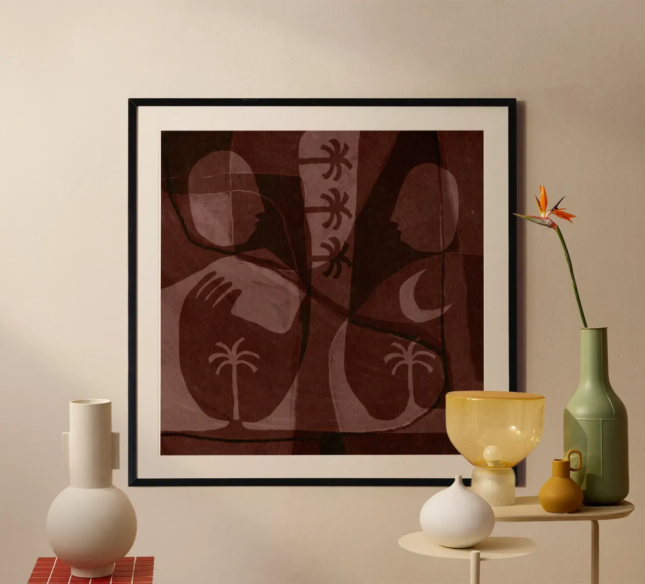 The Quiet of Being 11 poster by Shatha Al Dafai