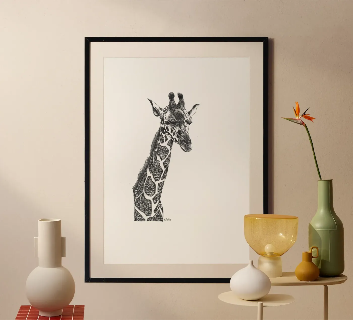 Gearaffe poster van picazzy