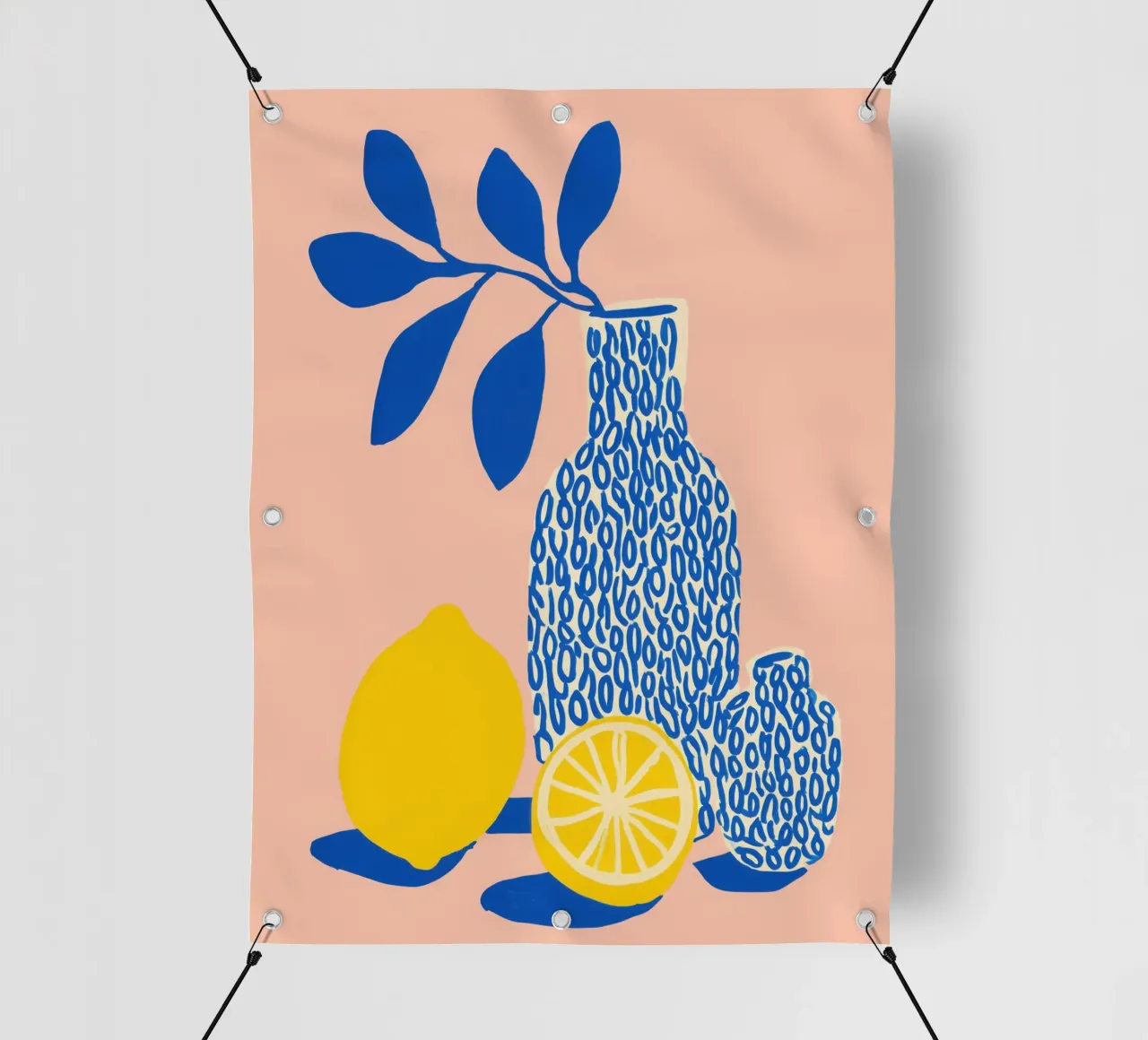 Natura morta di limoni | Ode alla semplicità telo in pvc da Autofocus