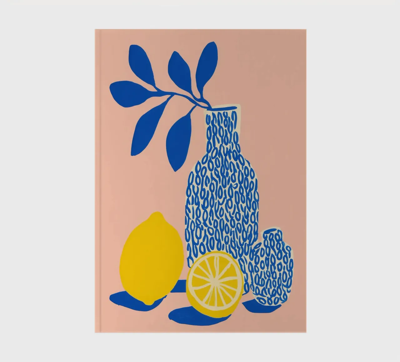 Lemon still life | Ode to simplicity notebook by Autofocus
