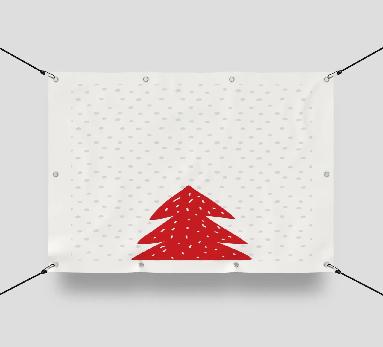 Christmas Tree telo in pvc da PinkCandyWalls