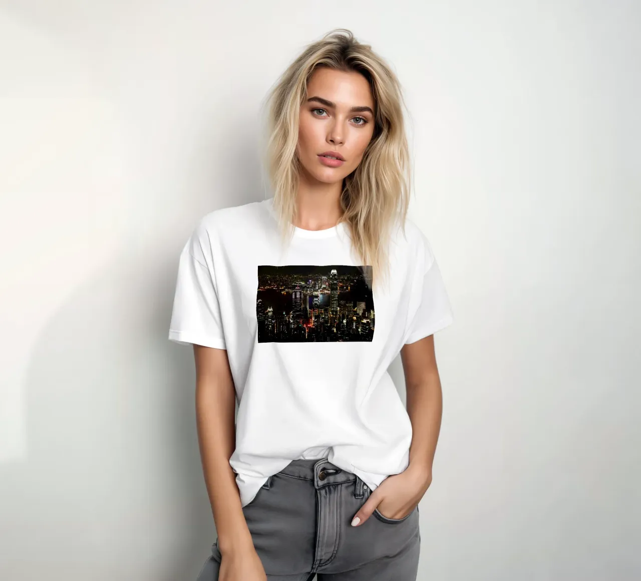 Hong Kong, Cina, picco t-shirt da Simon Koy