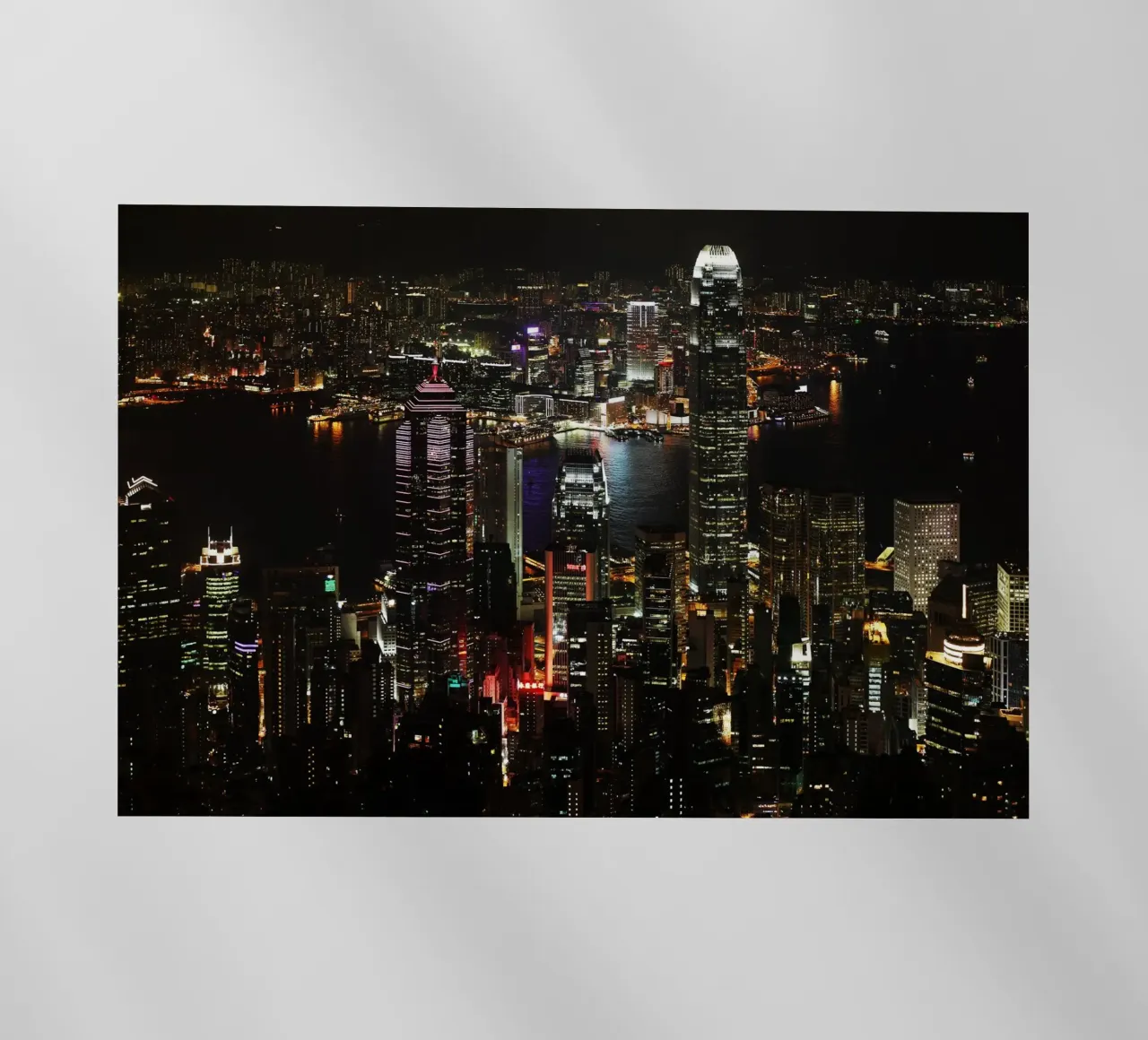 Hong Kong, Cina, picco pellicola backlit da Simon Koy