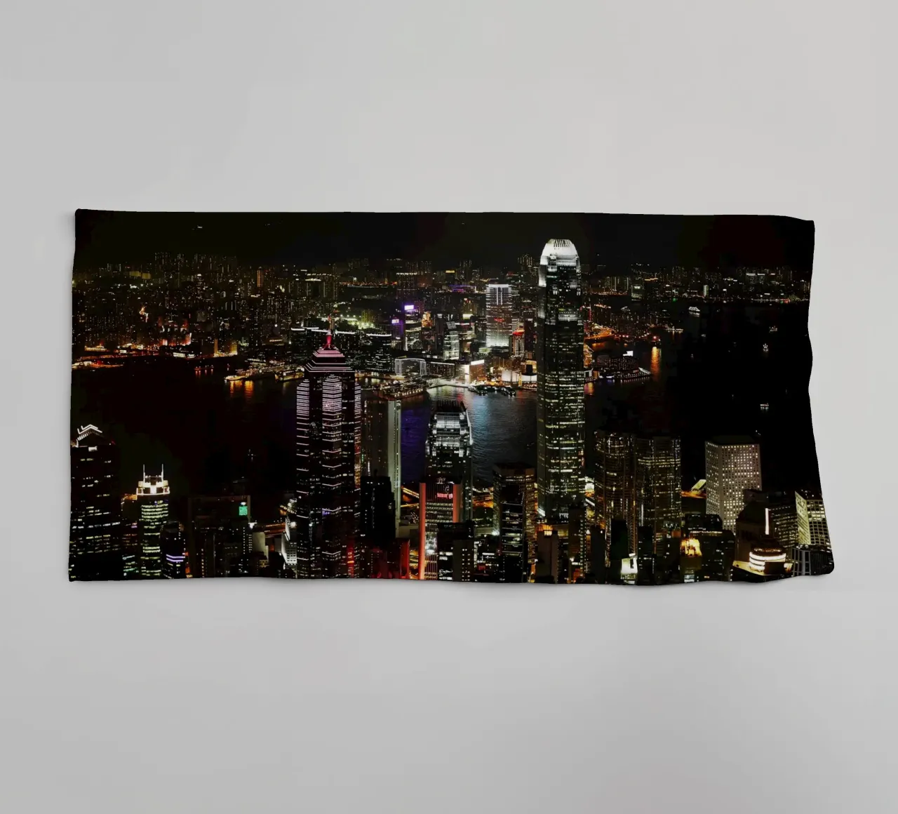 Hong Kong, Cina, picco asciugamano da bagno da Simon Koy