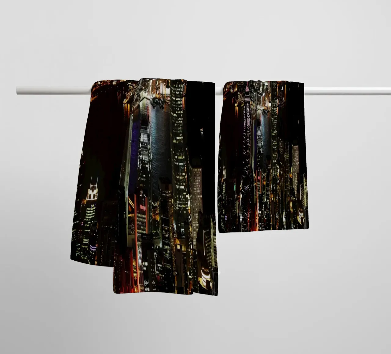 Hong Kong, Cina, picco asciugamano da bagno da Simon Koy