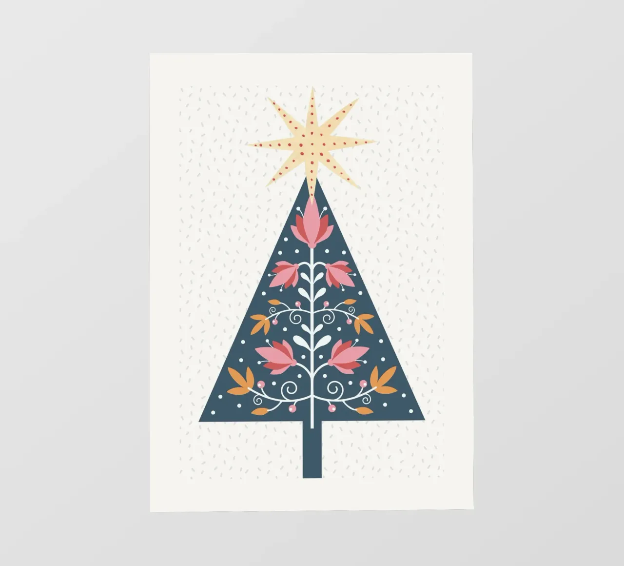 Christmas Tree telo in pvc da PinkCandyWalls