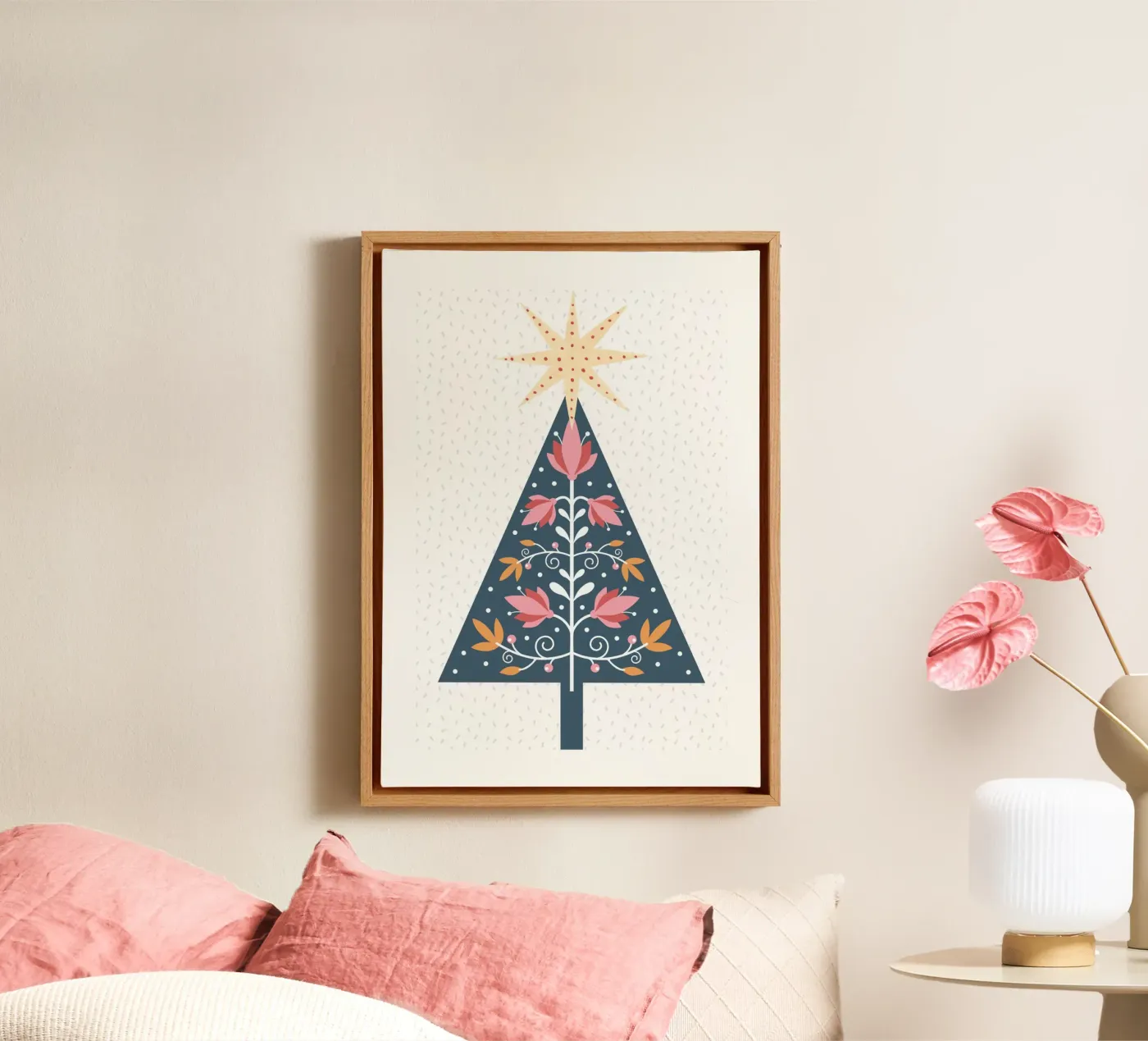 Christmas Tree tela da PinkCandyWalls