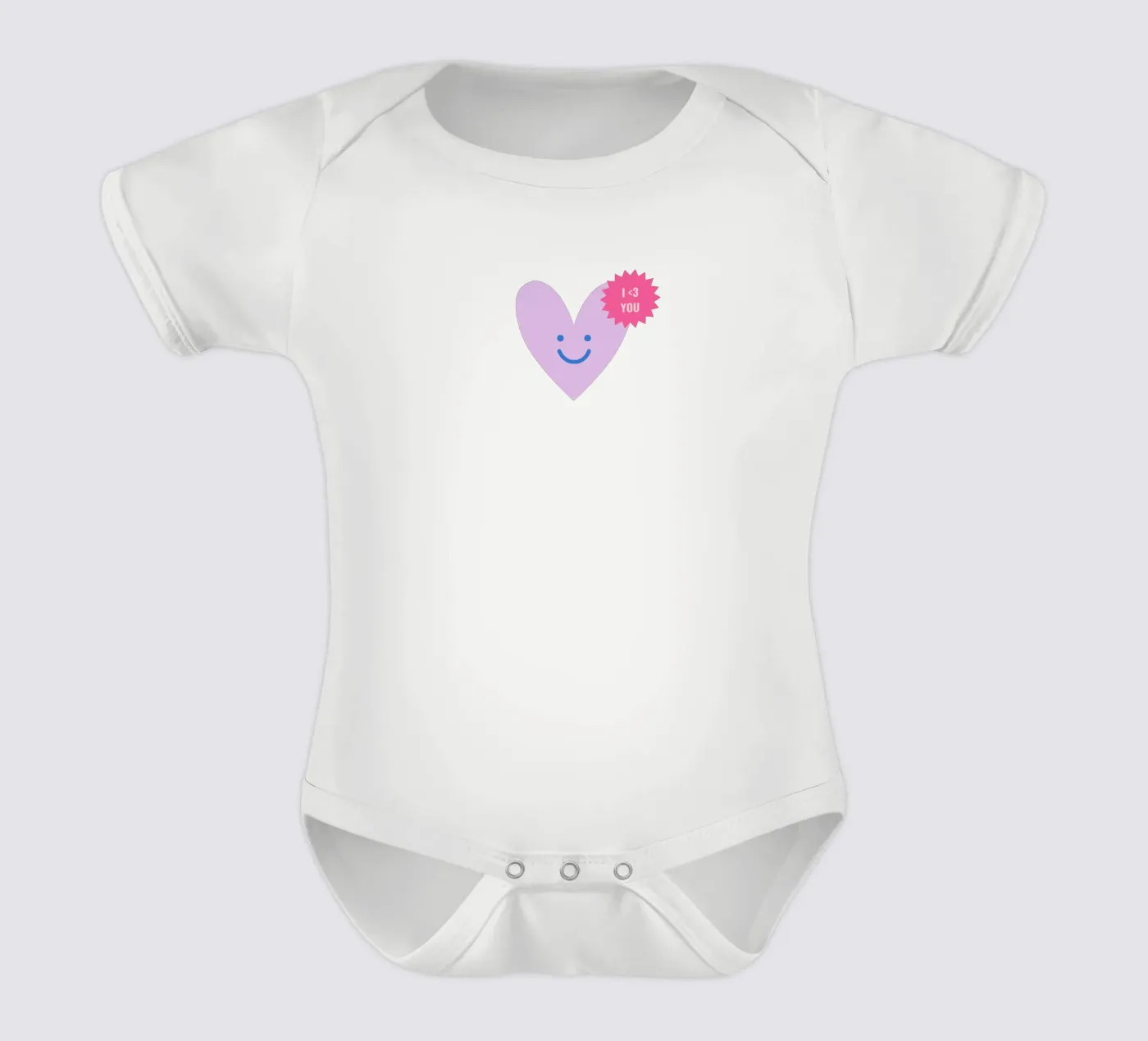 Fun Kurzarm Babybody von we line studio - design