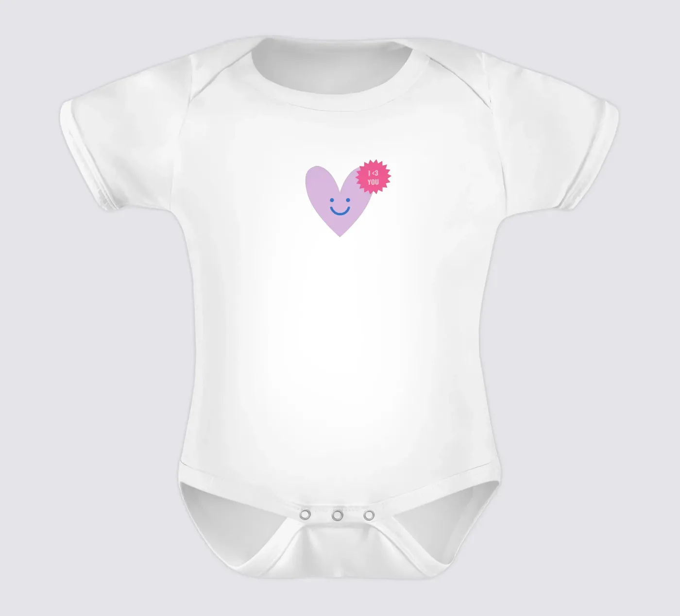 Fun Kurzarm Babybody von we line studio - design