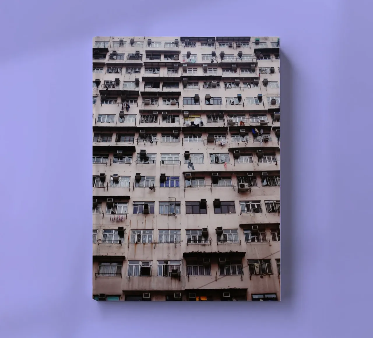 Window front, Hong Kong, China notebook by fotokunst