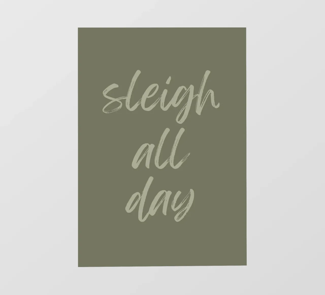 Sleigh all day telo in pvc da PinkCandyWalls