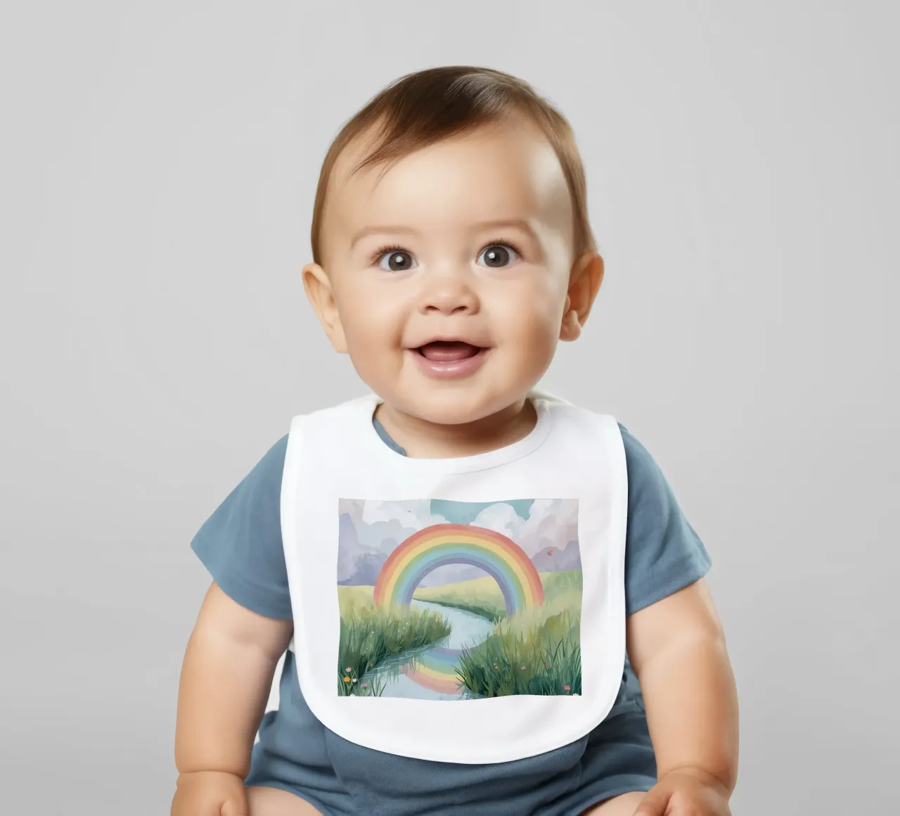 Arcobaleno sul ruscello bavaglino da DesignDoodle