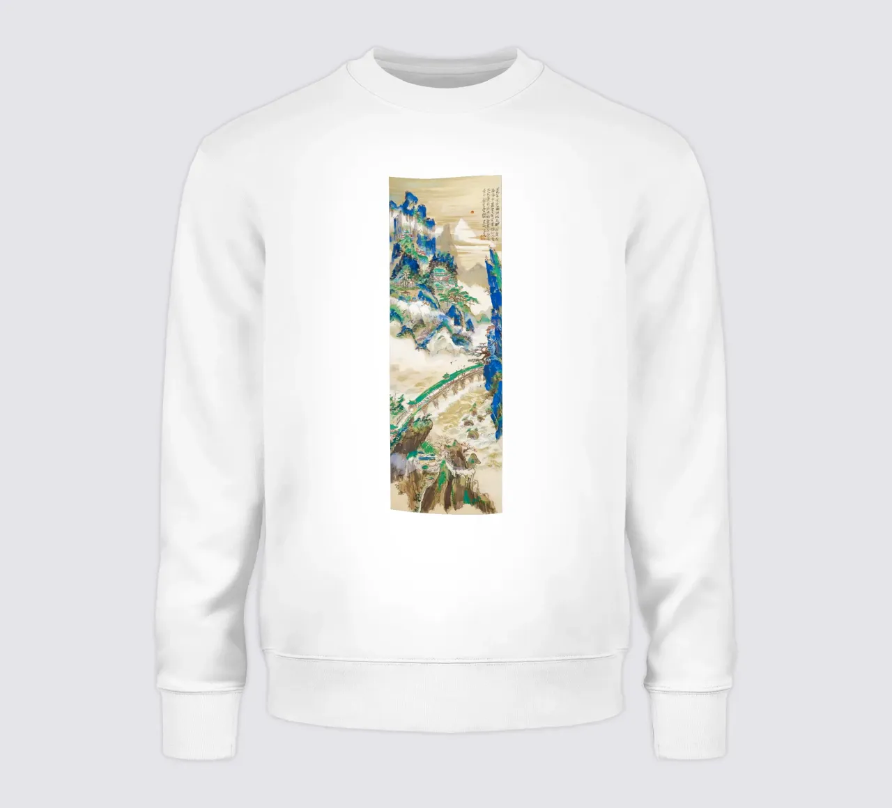 Mt. Penglai (Montagna degli immortali) (1948) di Yokoyama Taika felpa da Jolie Prints