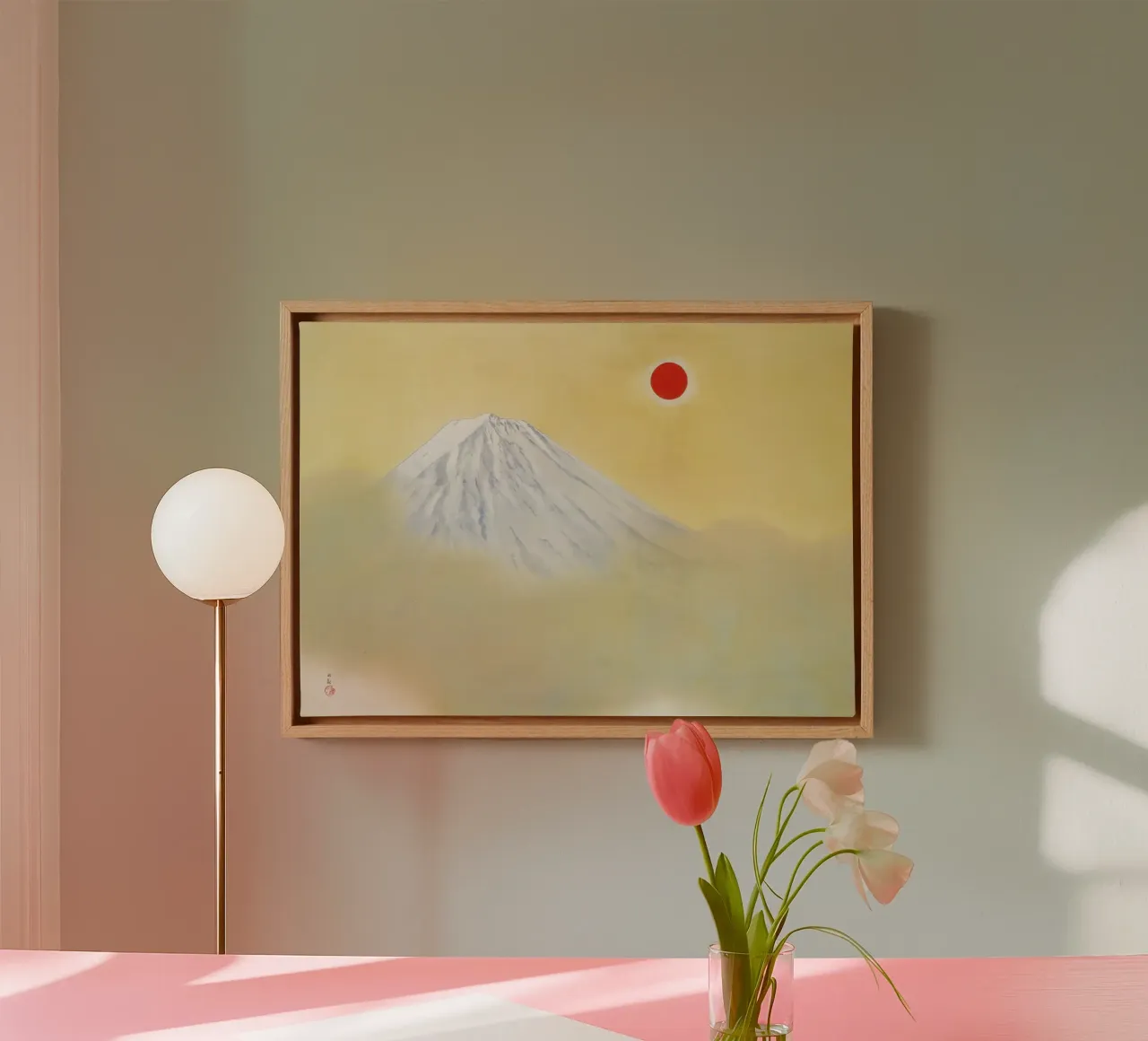 Yokoyama Taikan's Mt. Fuji canvas by Venus Art