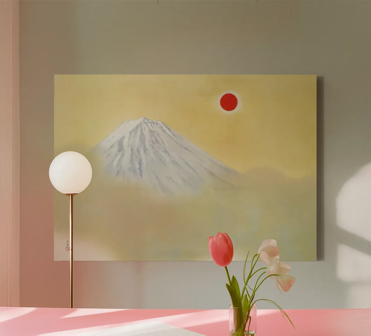 Yokoyama Taikan's Mt. Fuji canvas by Venus Art