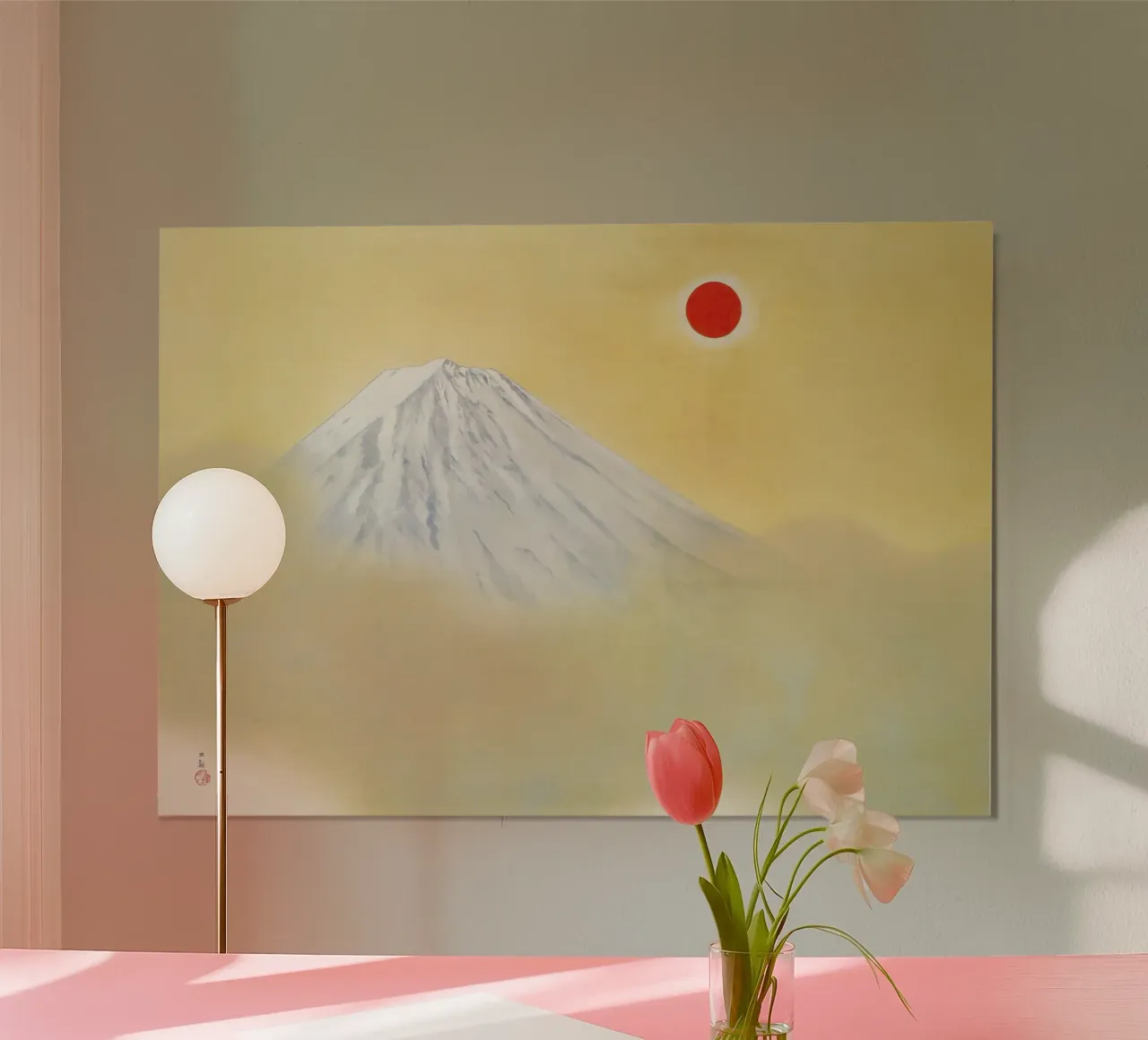 Il monte Fuji di Yokoyama Taikan. Fuji carta hahnemühle da Venus Art