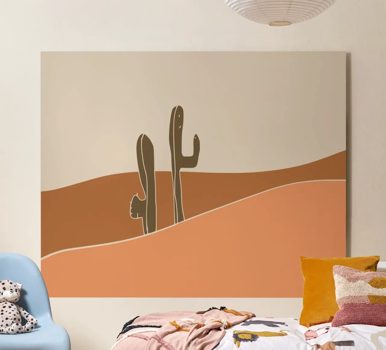 Paesaggio in terracotta 11 plexiglass da Little Dean