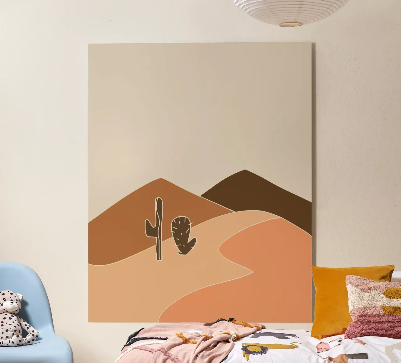 Paesaggio in terracotta 12 plexiglass da Little Dean