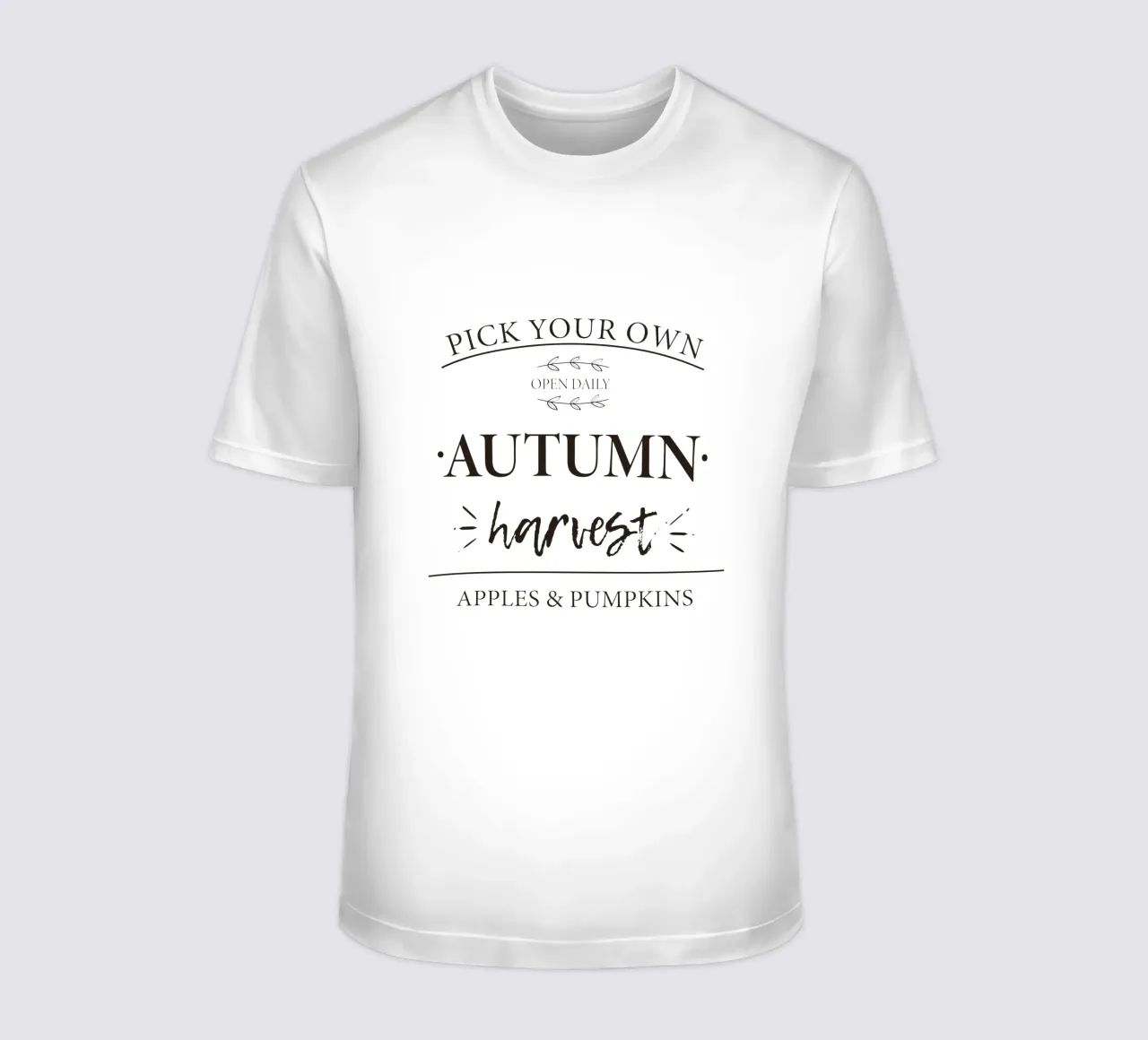 Ringraziamento - Typo raccolto autunnale t-shirt da ms.Hey! textildesign
