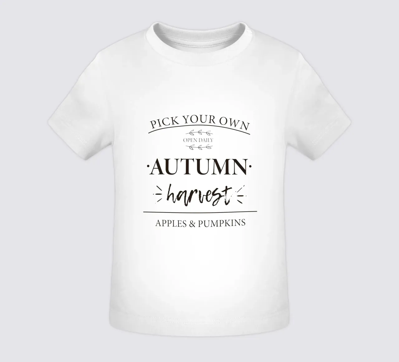 Ringraziamento - Typo raccolto autunnale maglietta neonato da ms.Hey! textildesign