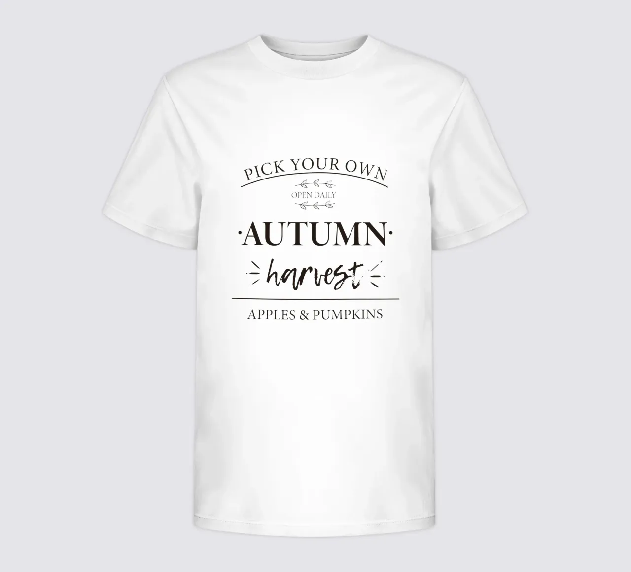 Ringraziamento - Typo raccolto autunnale t-shirt bambini da ms.Hey! textildesign