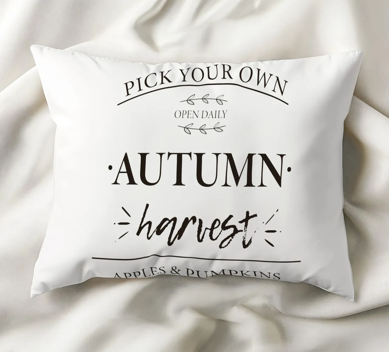 Ringraziamento - Typo raccolto autunnale cuscino da ms.Hey! textildesign