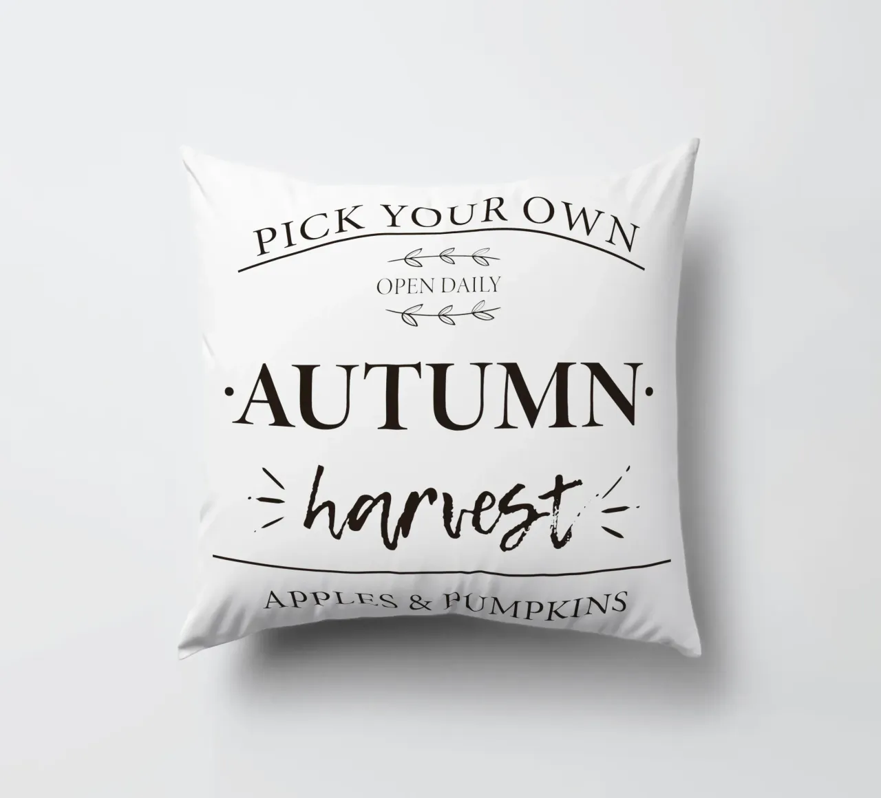 Ringraziamento - Typo raccolto autunnale cuscino da ms.Hey! textildesign