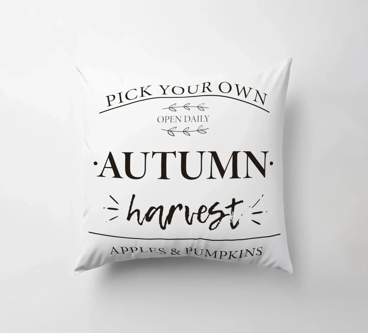 Ringraziamento - Typo raccolto autunnale cuscino da ms.Hey! textildesign