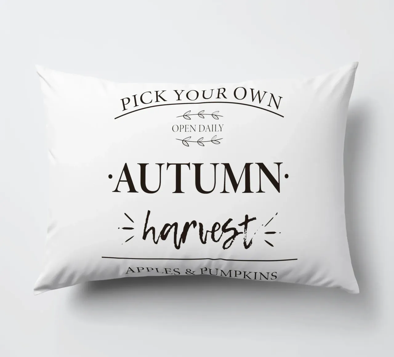 Ringraziamento - Typo raccolto autunnale cuscino da ms.Hey! textildesign