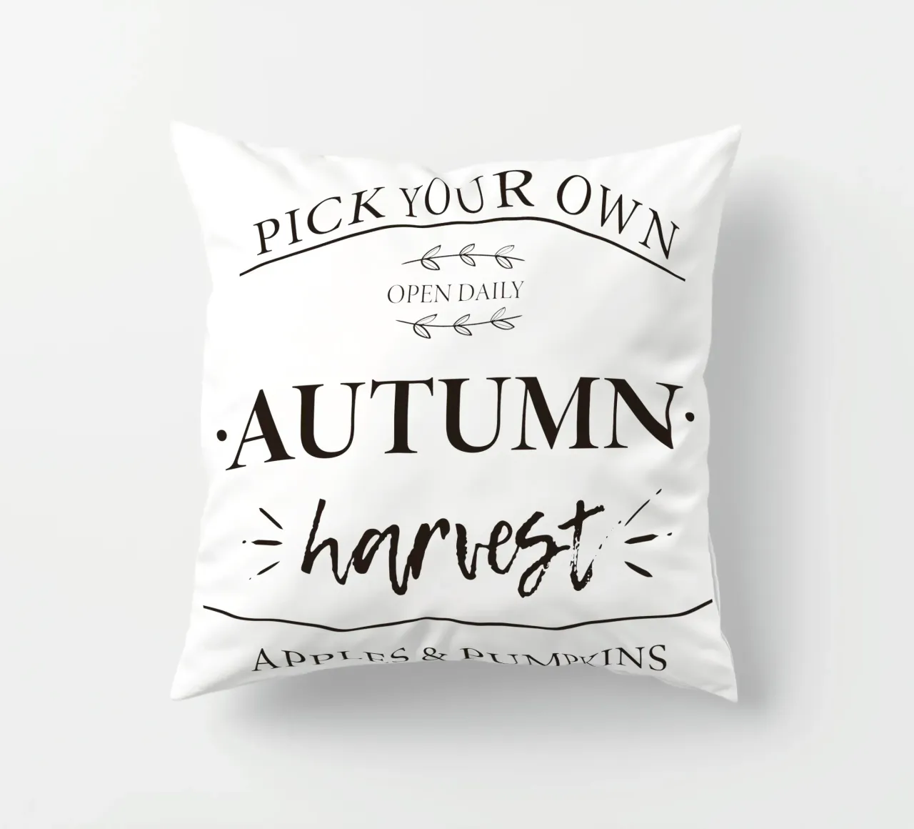 Ringraziamento - Typo raccolto autunnale cuscino da ms.Hey! textildesign