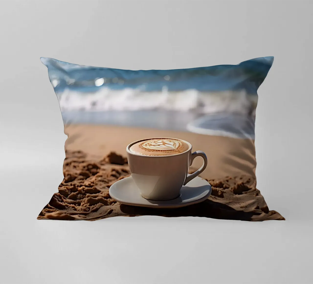 Caffè del Mar cuscino da M-Ulrich-Digital Art