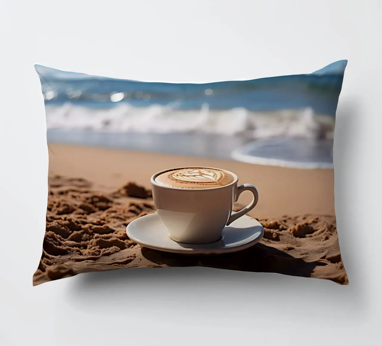 Caffè del Mar cuscino da M-Ulrich-Digital Art