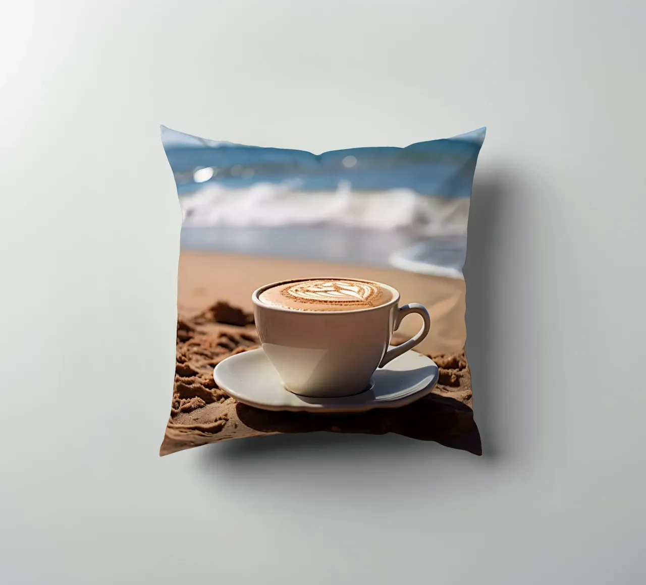 Caffè del Mar cuscino da M-Ulrich-Digital Art