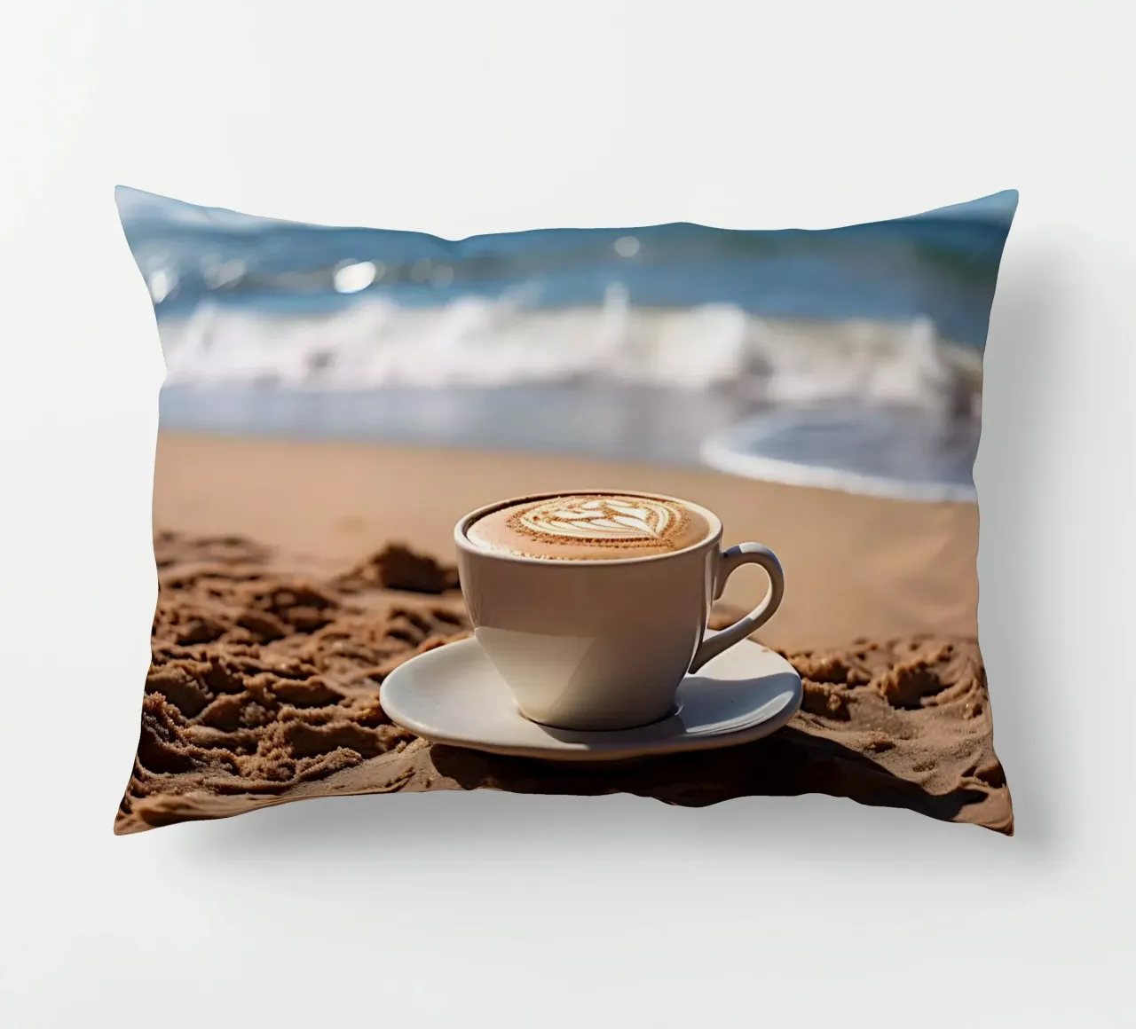 Caffè del Mar cuscino da M-Ulrich-Digital Art