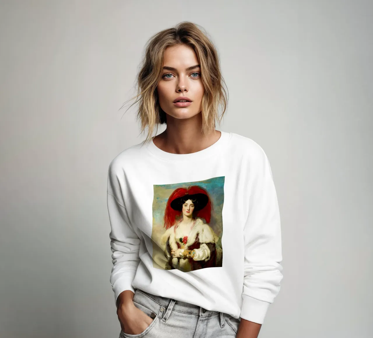 Giulia di Sir Thomas Lawrence, Lady Peel felpa da Venus Art