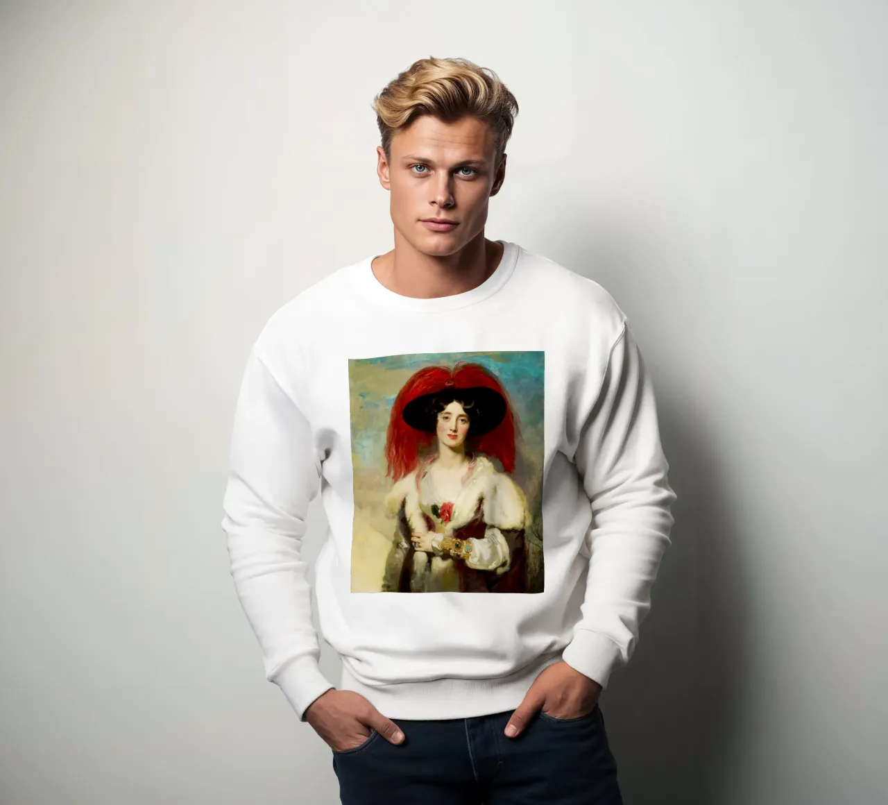 Giulia di Sir Thomas Lawrence, Lady Peel felpa da Venus Art