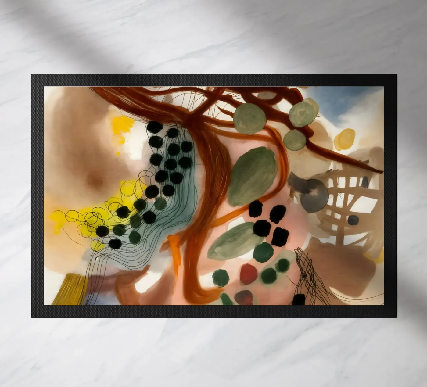 Das Unbekannte Fußmatte von 83oranges.com