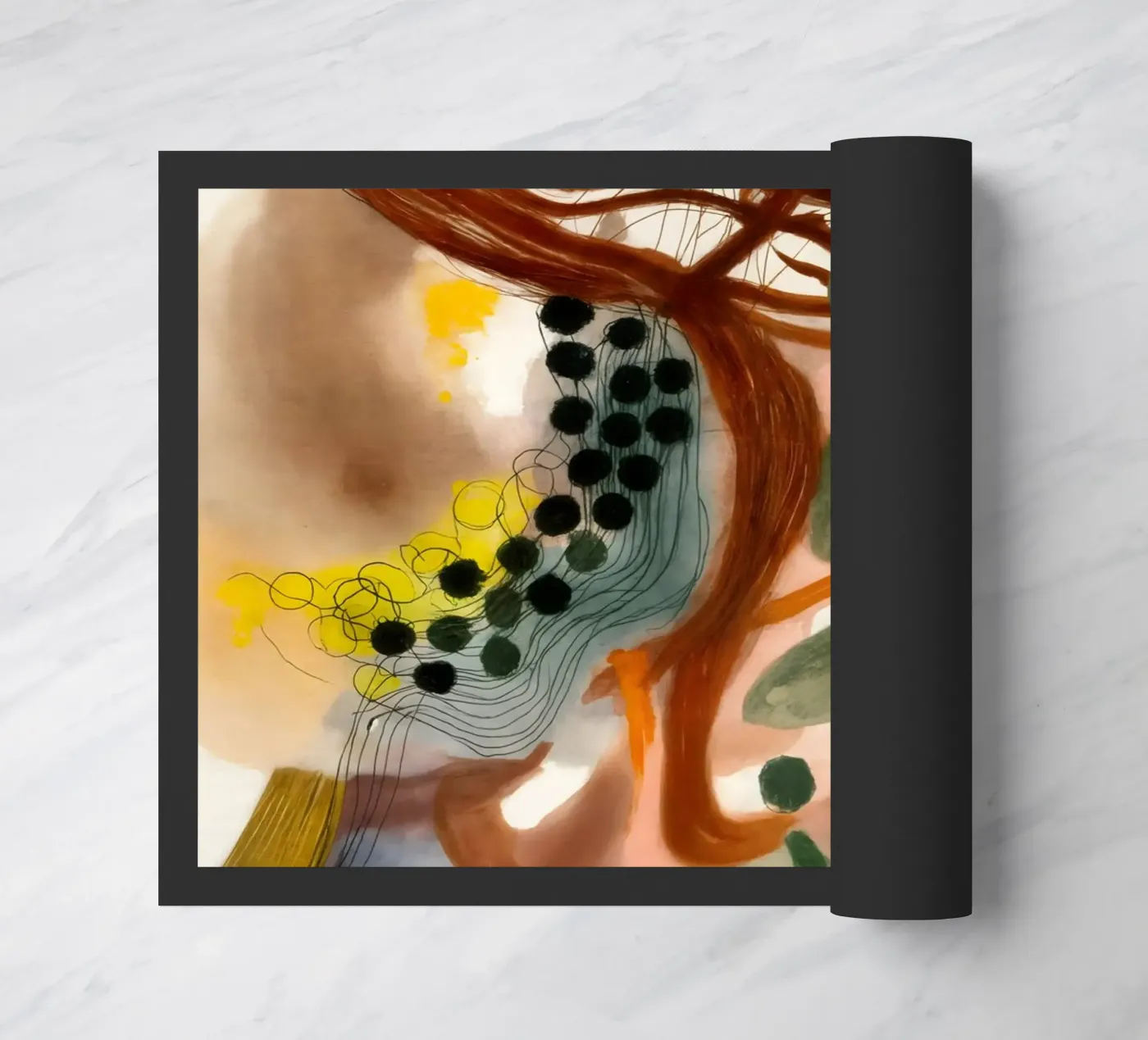 Das Unbekannte Fußmatte von 83oranges.com