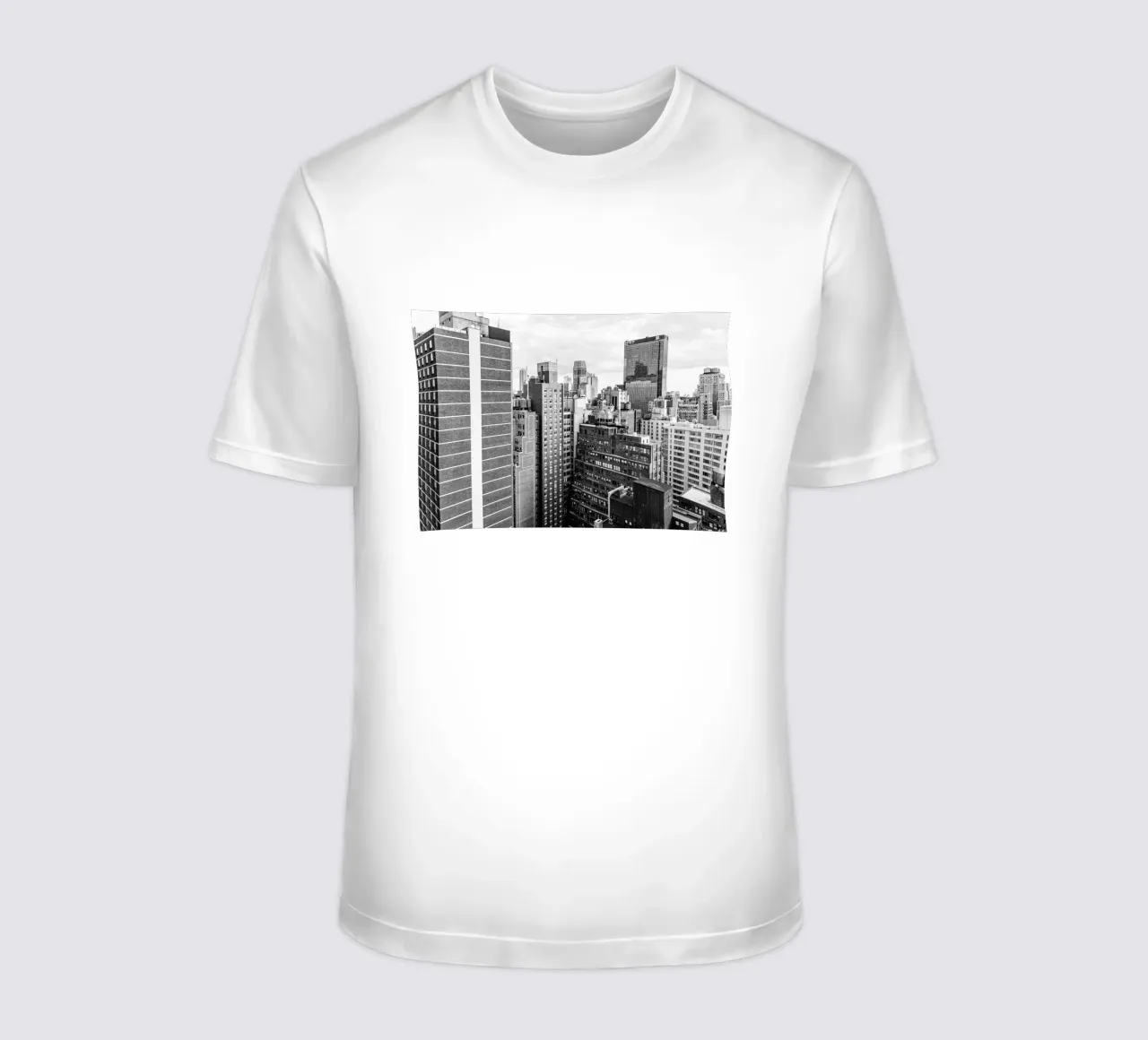 Edificio Skyline B&N t-shirt da Carinaprint