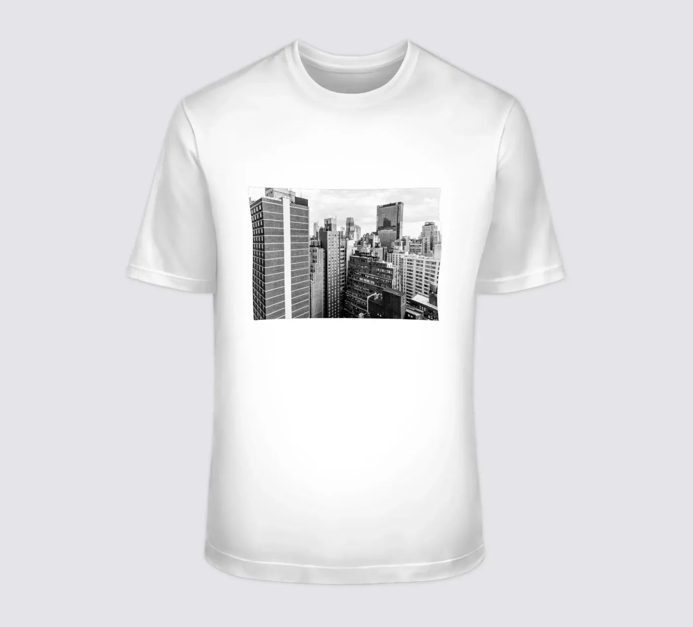 Edificio Skyline B&N t-shirt da Carinaprint